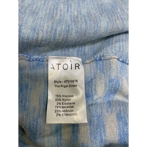 Atoir 'The Rigel' Blue Viscose Dress Size 4 - Picture 5 of 5